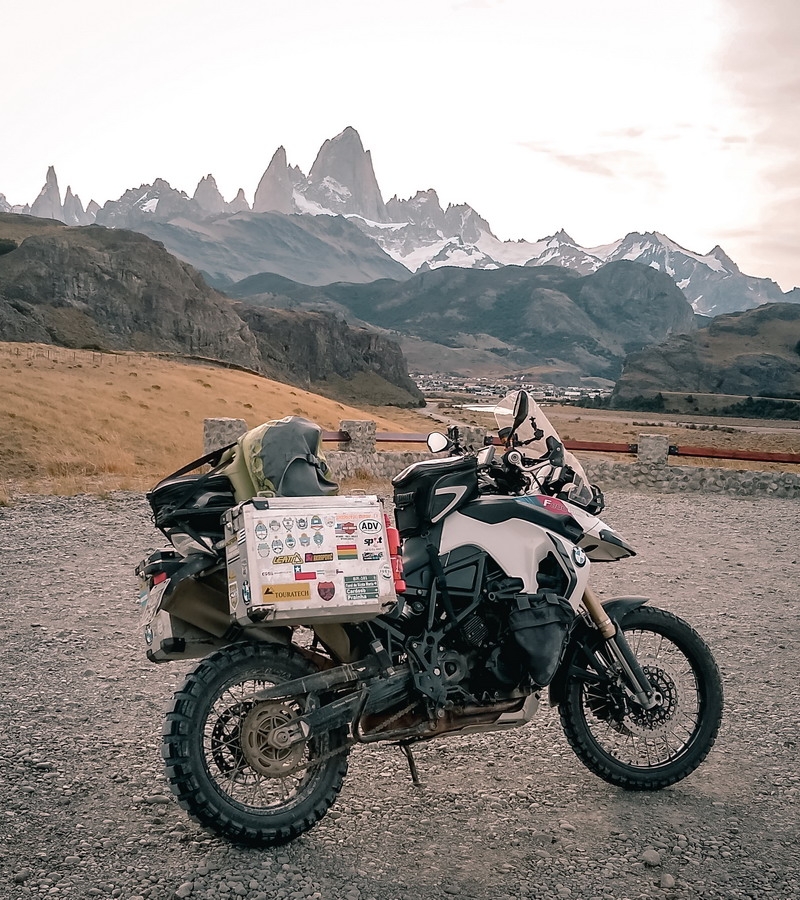 Viajando por las Rutas Argentina en Moto